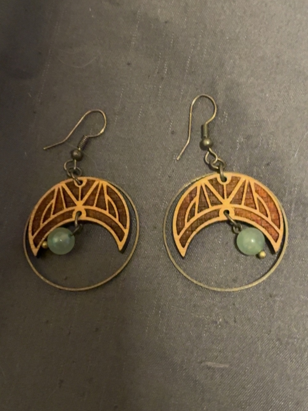 Crescent moon earrings